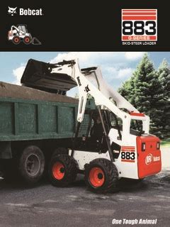 bobcat 883 loader specs